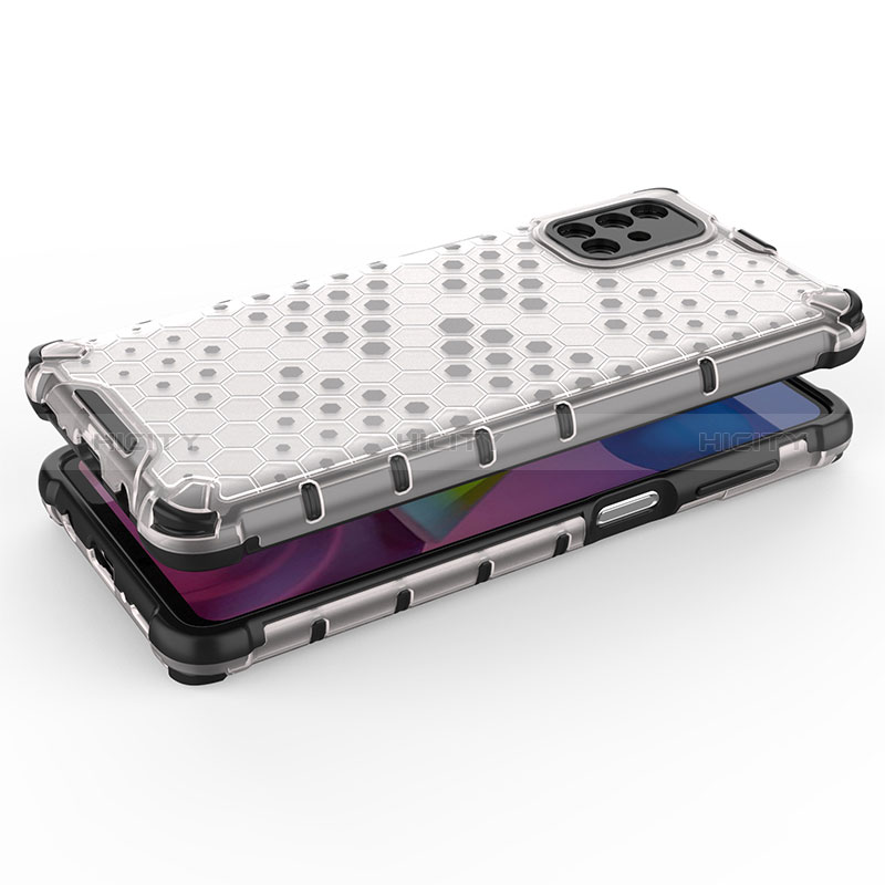 Custodia Silicone Trasparente Laterale 360 Gradi Cover AM1 per Samsung Galaxy M51