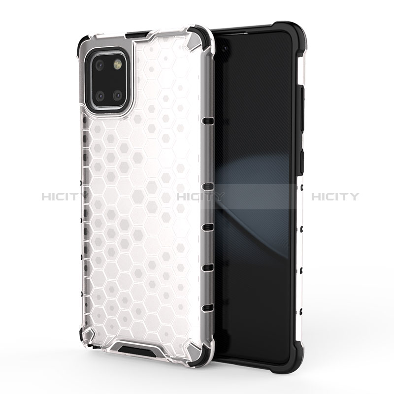 Custodia Silicone Trasparente Laterale 360 Gradi Cover AM1 per Samsung Galaxy Note 10 Lite