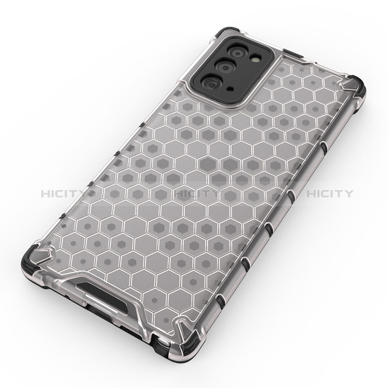 Custodia Silicone Trasparente Laterale 360 Gradi Cover AM1 per Samsung Galaxy Note 20 5G