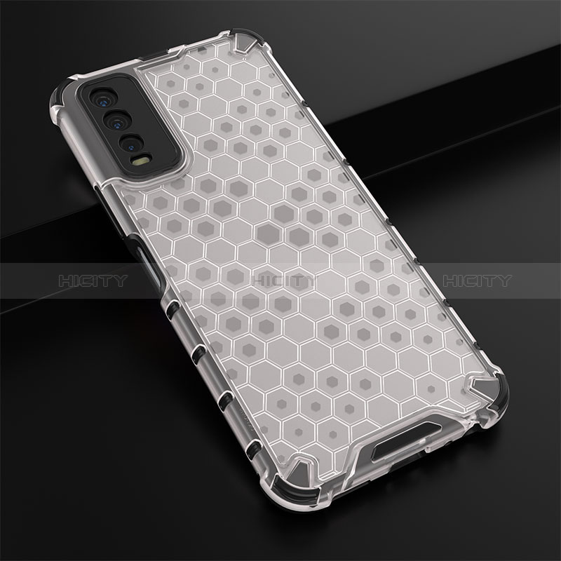 Custodia Silicone Trasparente Laterale 360 Gradi Cover AM1 per Vivo Y11s