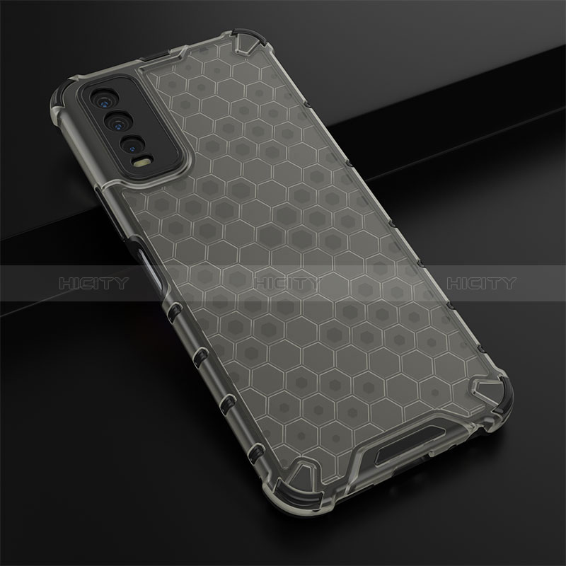 Custodia Silicone Trasparente Laterale 360 Gradi Cover AM1 per Vivo Y12s