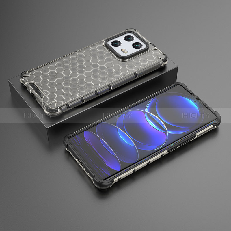 Custodia Silicone Trasparente Laterale 360 Gradi Cover AM1 per Xiaomi Mi 13 Pro 5G