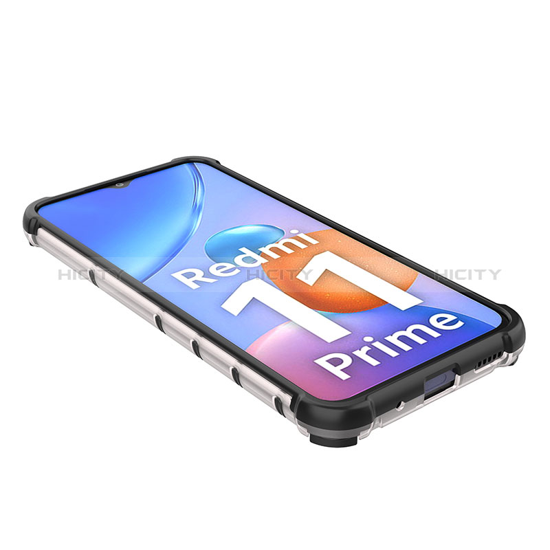 Custodia Silicone Trasparente Laterale 360 Gradi Cover AM1 per Xiaomi Redmi 11 Prime 4G