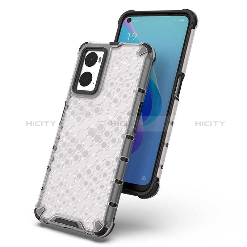 Custodia Silicone Trasparente Laterale 360 Gradi Cover AM2 per Oppo A76