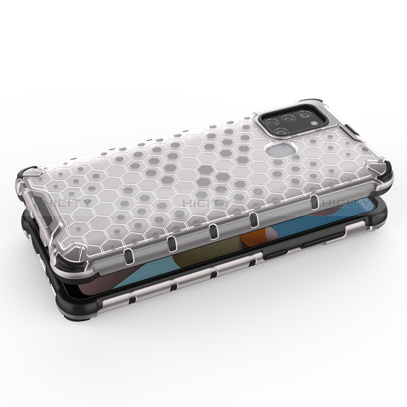 Custodia Silicone Trasparente Laterale 360 Gradi Cover AM2 per Samsung Galaxy A21s
