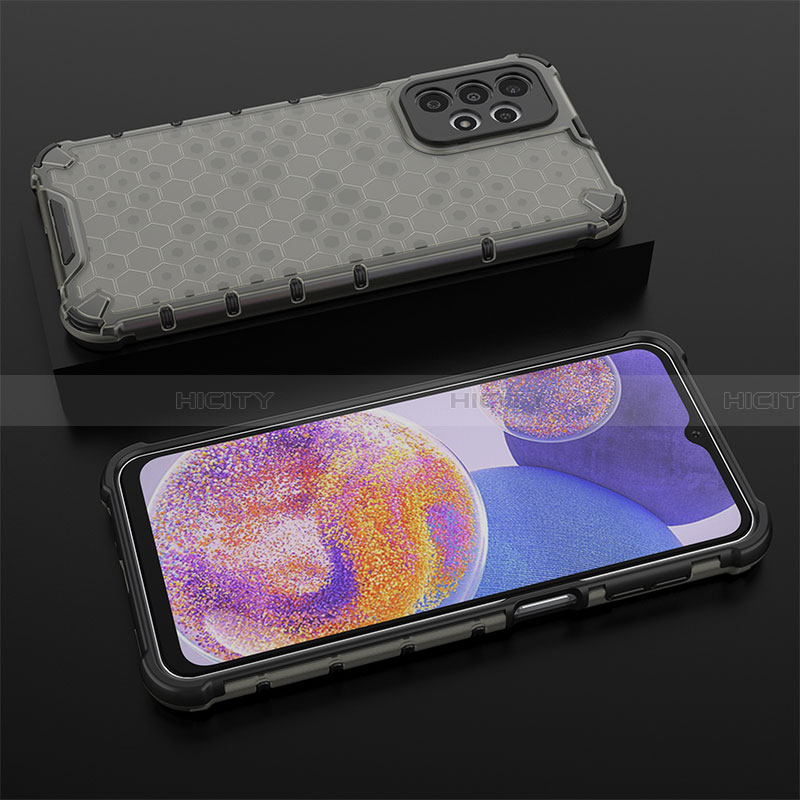 Custodia Silicone Trasparente Laterale 360 Gradi Cover AM2 per Samsung Galaxy A23 4G
