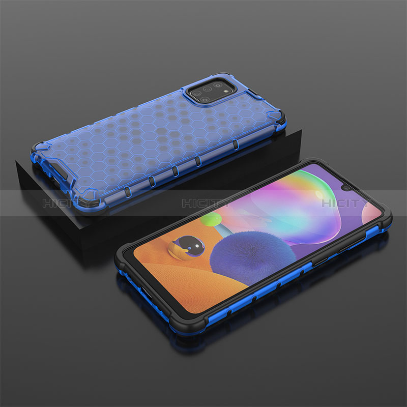 Custodia Silicone Trasparente Laterale 360 Gradi Cover AM2 per Samsung Galaxy A31