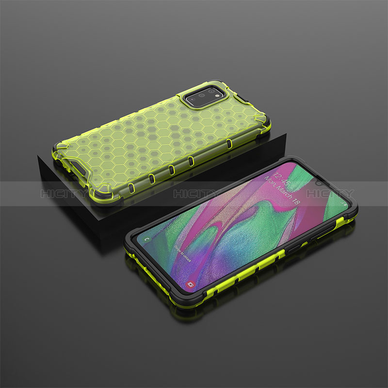 Custodia Silicone Trasparente Laterale 360 Gradi Cover AM2 per Samsung Galaxy A41