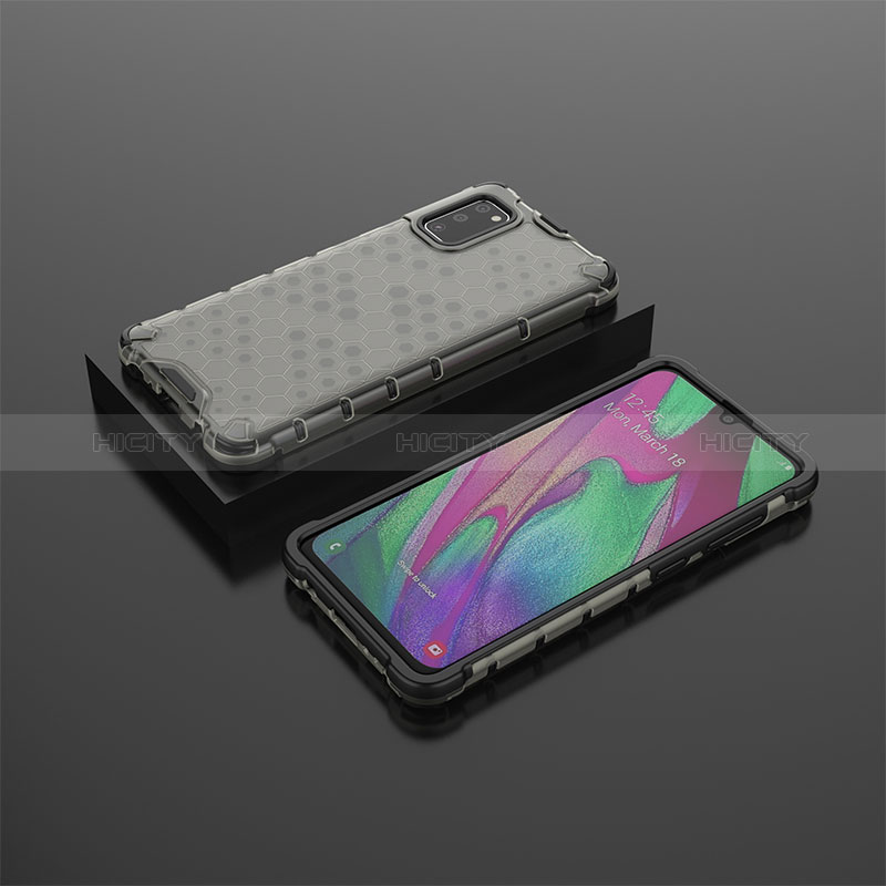 Custodia Silicone Trasparente Laterale 360 Gradi Cover AM2 per Samsung Galaxy A41