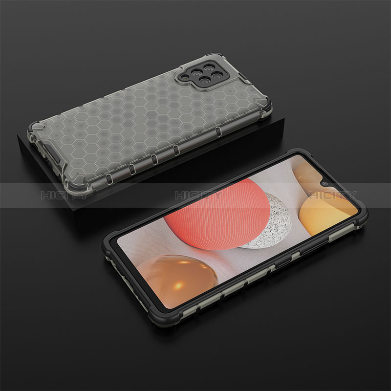 Custodia Silicone Trasparente Laterale 360 Gradi Cover AM2 per Samsung Galaxy A42 5G