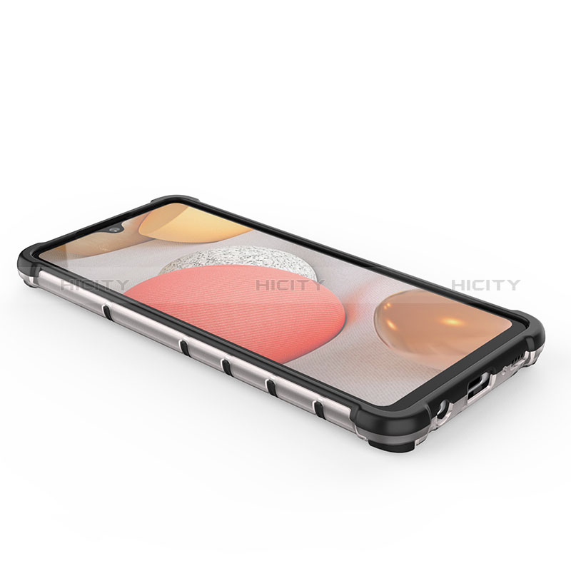 Custodia Silicone Trasparente Laterale 360 Gradi Cover AM2 per Samsung Galaxy A42 5G