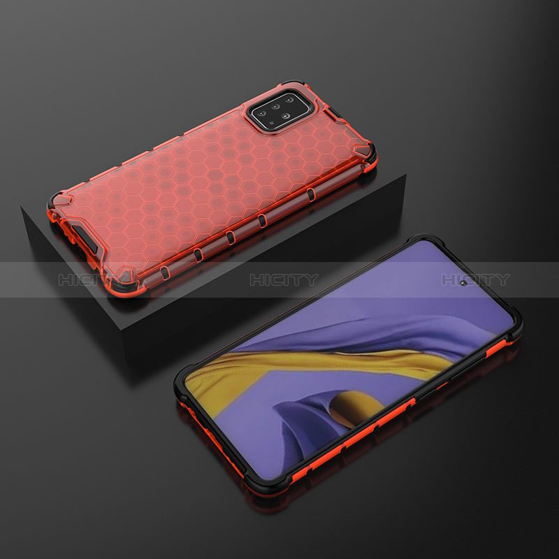 Custodia Silicone Trasparente Laterale 360 Gradi Cover AM2 per Samsung Galaxy A51 5G