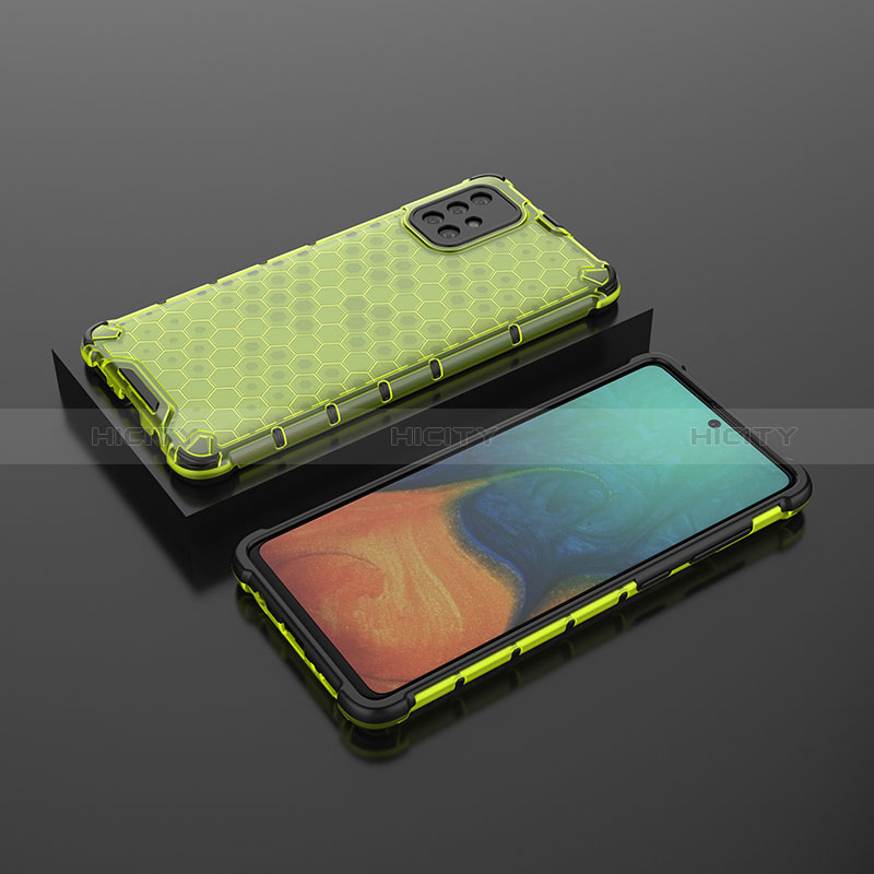 Custodia Silicone Trasparente Laterale 360 Gradi Cover AM2 per Samsung Galaxy A71 4G A715