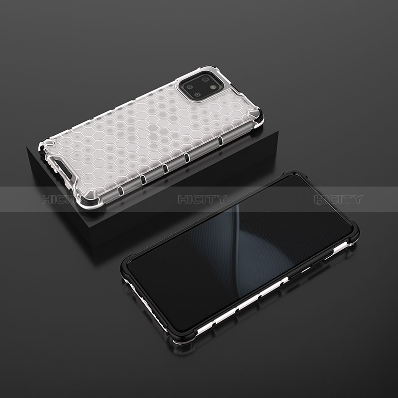 Custodia Silicone Trasparente Laterale 360 Gradi Cover AM2 per Samsung Galaxy A81