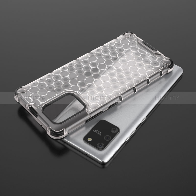 Custodia Silicone Trasparente Laterale 360 Gradi Cover AM2 per Samsung Galaxy A91
