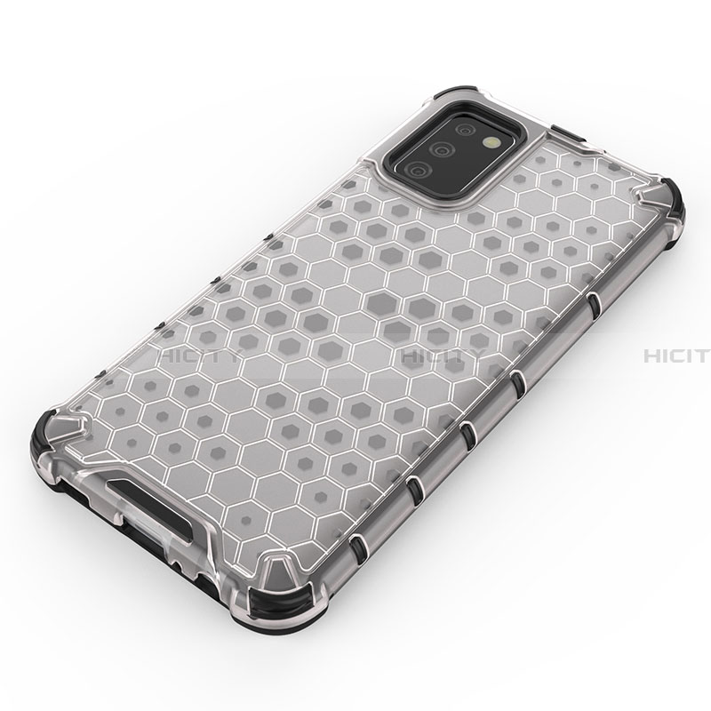 Custodia Silicone Trasparente Laterale 360 Gradi Cover AM2 per Samsung Galaxy F02S SM-E025F