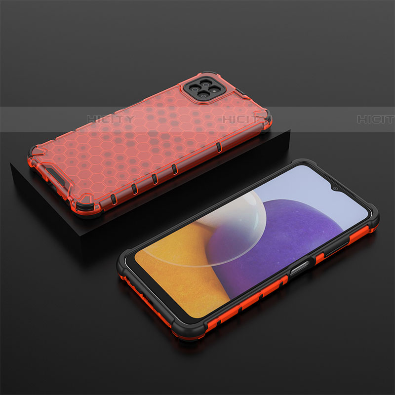 Custodia Silicone Trasparente Laterale 360 Gradi Cover AM2 per Samsung Galaxy F42 5G