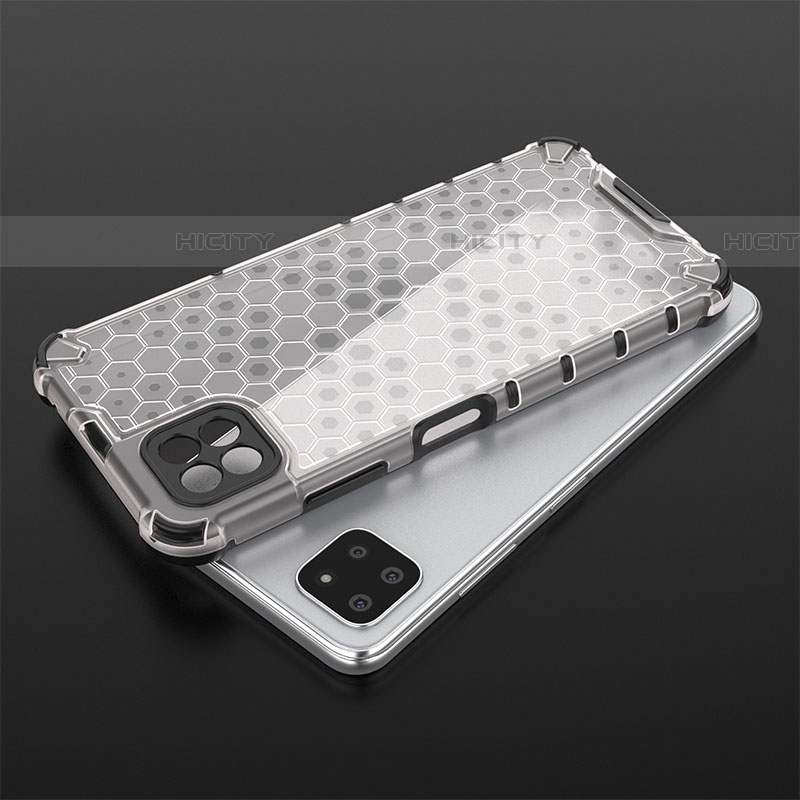 Custodia Silicone Trasparente Laterale 360 Gradi Cover AM2 per Samsung Galaxy F42 5G