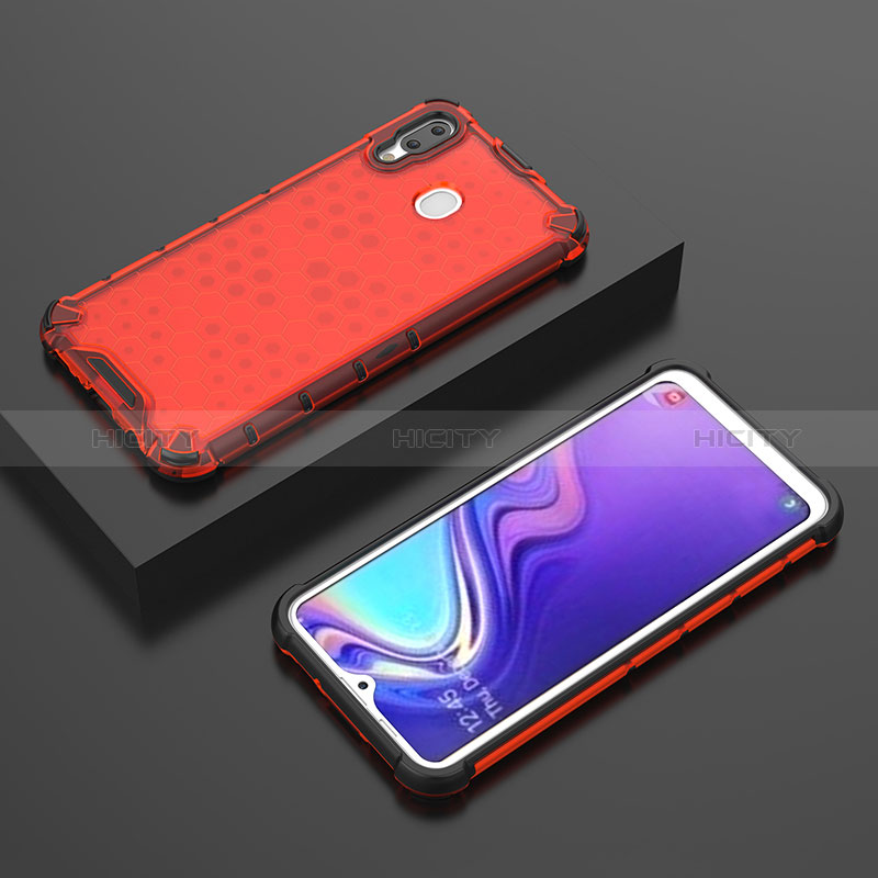 Custodia Silicone Trasparente Laterale 360 Gradi Cover AM2 per Samsung Galaxy M20