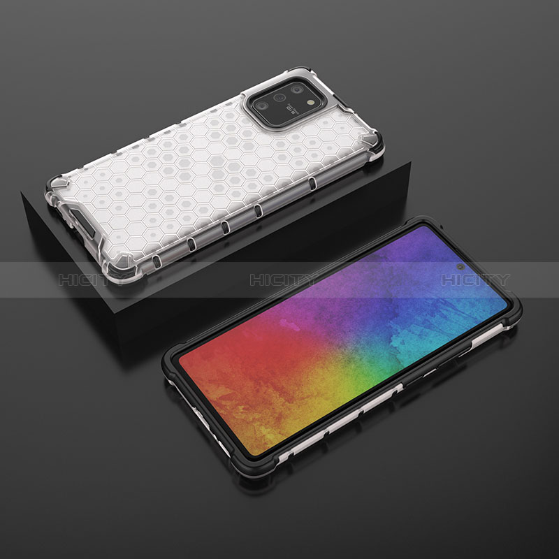Custodia Silicone Trasparente Laterale 360 Gradi Cover AM2 per Samsung Galaxy M80S