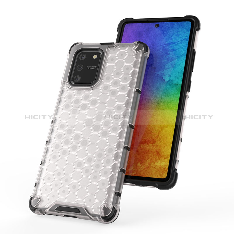 Custodia Silicone Trasparente Laterale 360 Gradi Cover AM2 per Samsung Galaxy M80S