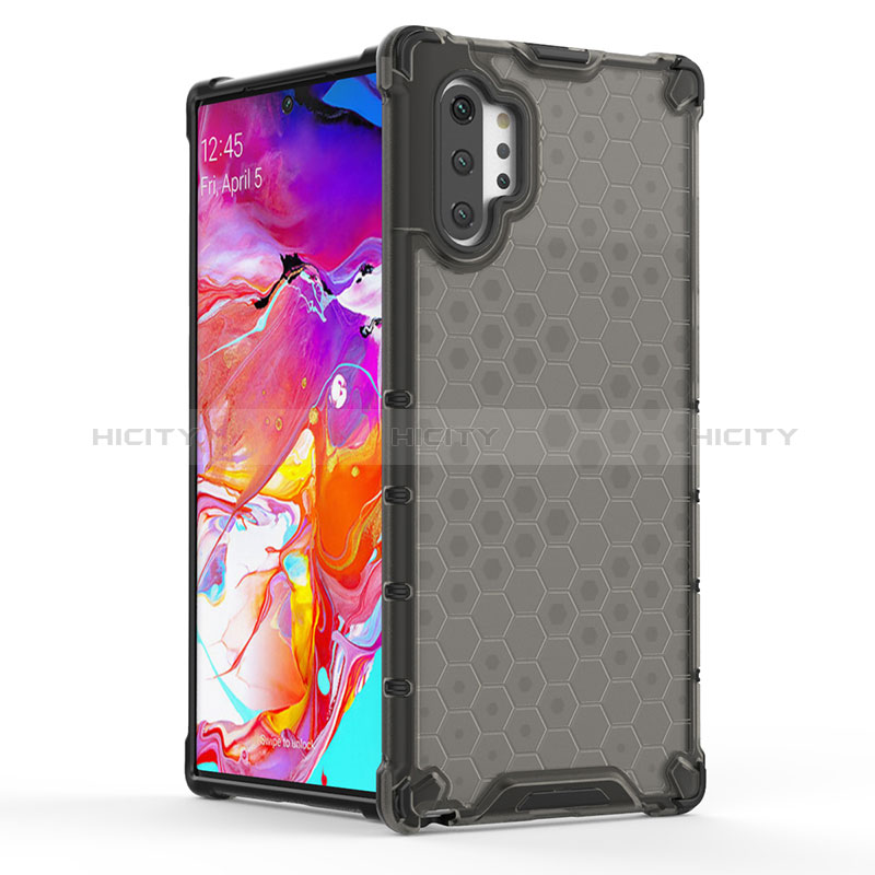 Custodia Silicone Trasparente Laterale 360 Gradi Cover AM2 per Samsung Galaxy Note 10 Plus 5G