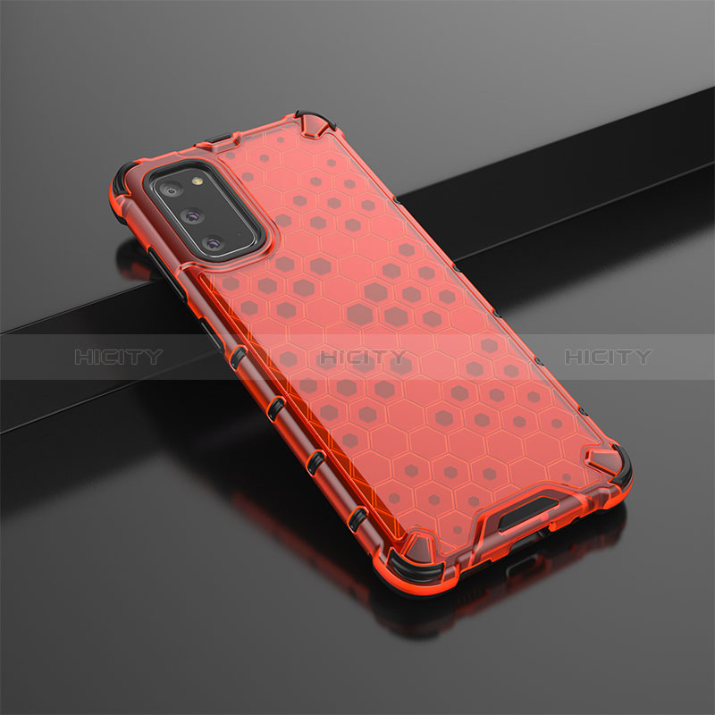 Custodia Silicone Trasparente Laterale 360 Gradi Cover AM2 per Samsung Galaxy S20 5G