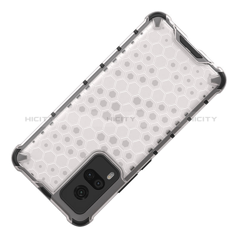 Custodia Silicone Trasparente Laterale 360 Gradi Cover AM2 per Vivo X60 Pro 5G