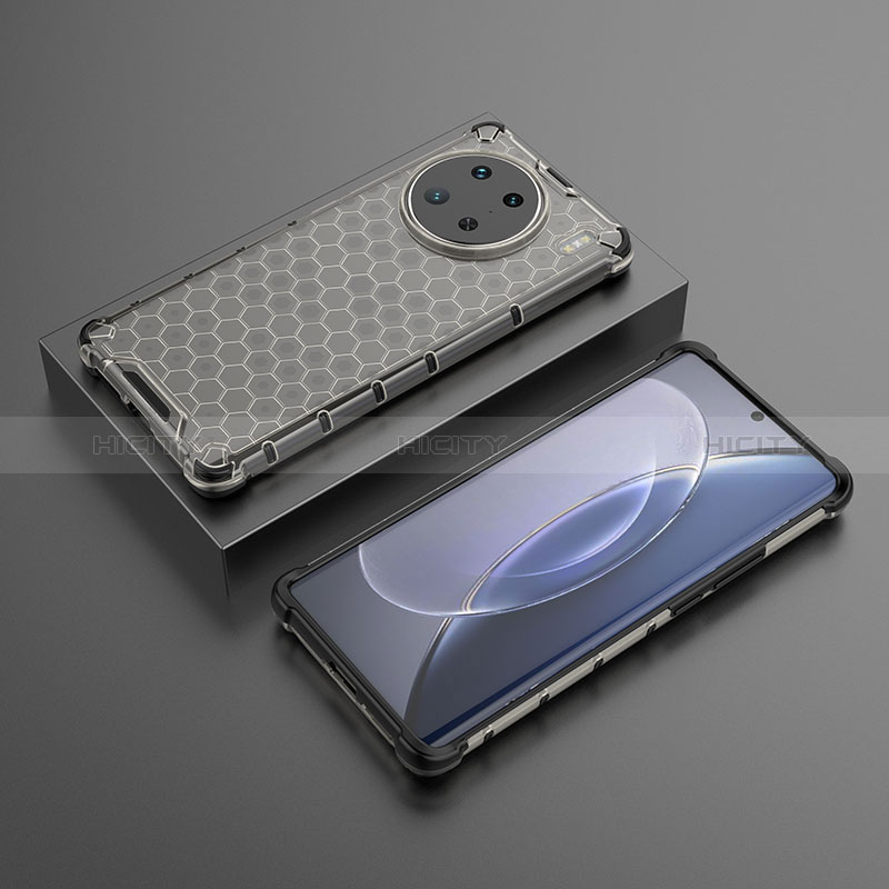 Custodia Silicone Trasparente Laterale 360 Gradi Cover AM2 per Vivo X90 Pro 5G