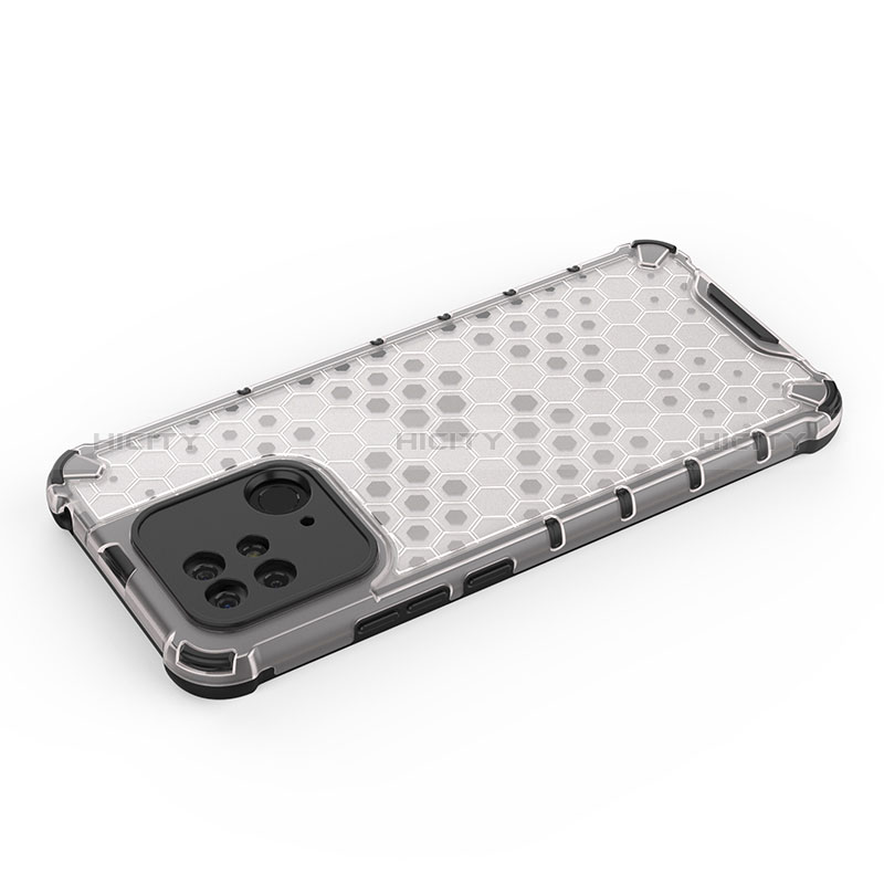 Custodia Silicone Trasparente Laterale 360 Gradi Cover AM2 per Xiaomi Redmi 10 India