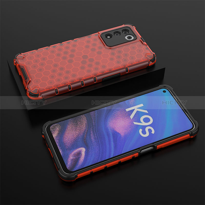 Custodia Silicone Trasparente Laterale 360 Gradi Cover AM3 per Oppo K9S 5G