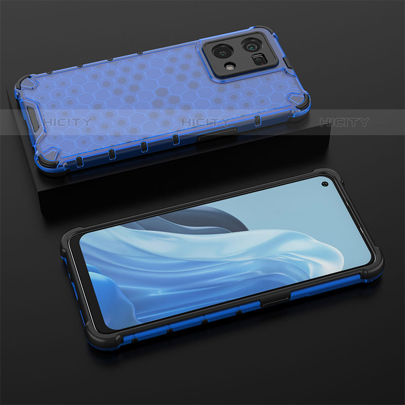 Custodia Silicone Trasparente Laterale 360 Gradi Cover AM3 per Oppo Reno7 4G