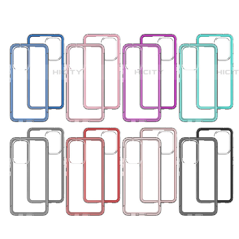 Custodia Silicone Trasparente Laterale 360 Gradi Cover JX1 per Samsung Galaxy A53 5G