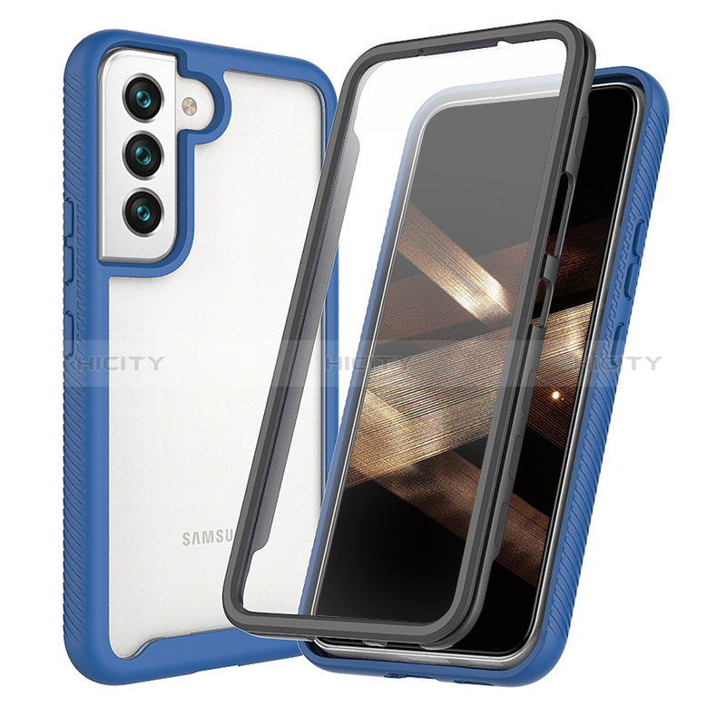 Custodia Silicone Trasparente Laterale 360 Gradi Cover M01 per Samsung Galaxy S24 Plus 5G