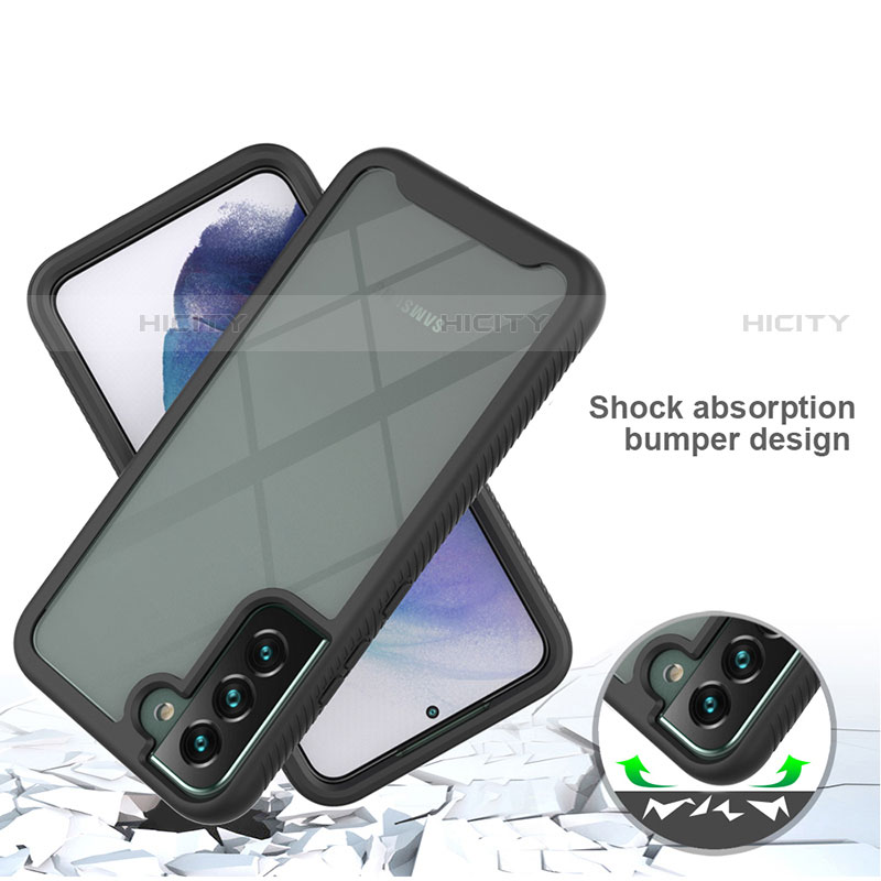 Custodia Silicone Trasparente Laterale 360 Gradi Cover M02 per Samsung Galaxy S22 5G