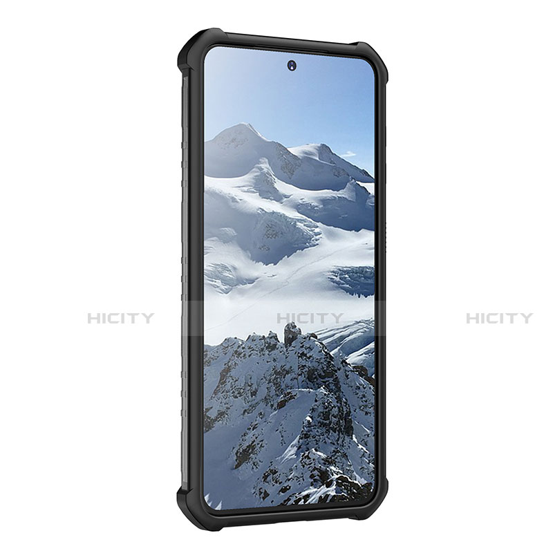 Custodia Silicone Trasparente Laterale 360 Gradi Cover M06 per Samsung Galaxy S21 5G