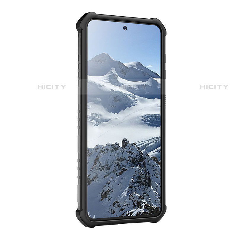 Custodia Silicone Trasparente Laterale 360 Gradi Cover M06 per Samsung Galaxy S21 FE 5G