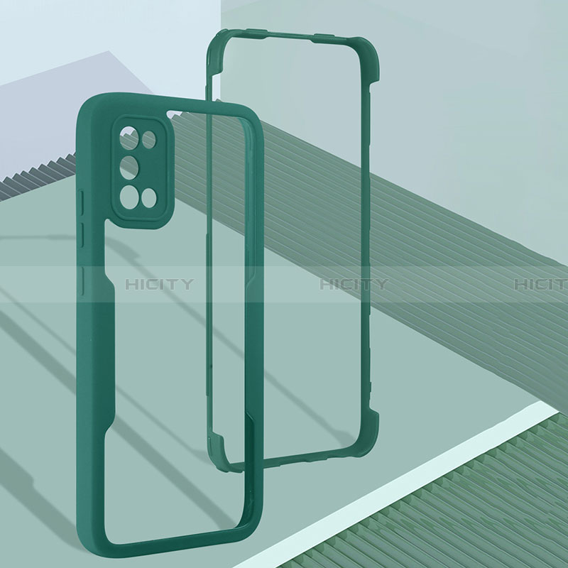 Custodia Silicone Trasparente Laterale 360 Gradi Cover MJ1 per Samsung Galaxy F02S SM-E025F