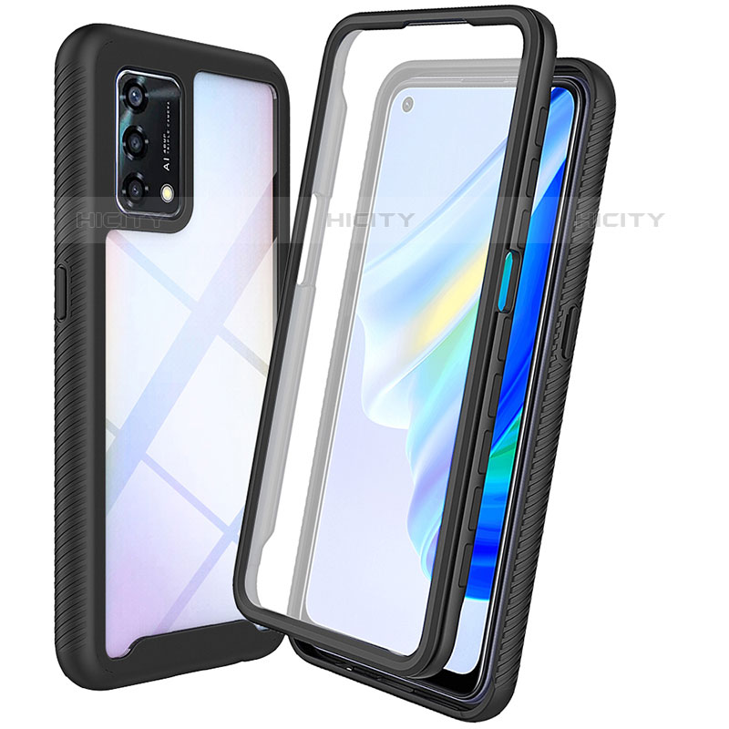 Custodia Silicone Trasparente Laterale 360 Gradi Cover per Oppo Reno6 Lite