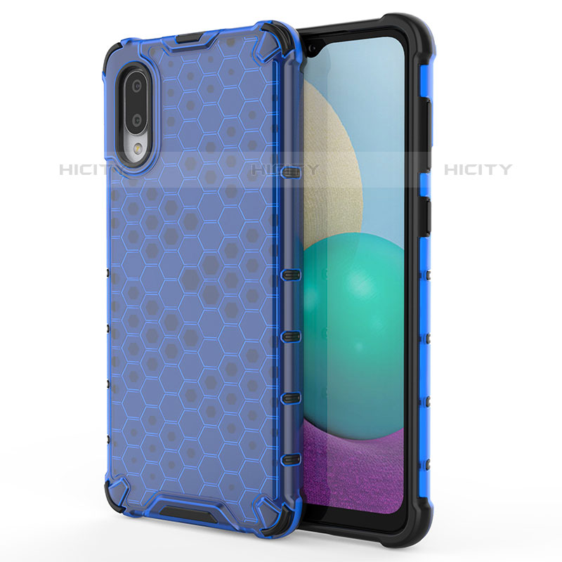 Custodia Silicone Trasparente Laterale 360 Gradi Cover per Samsung Galaxy M02