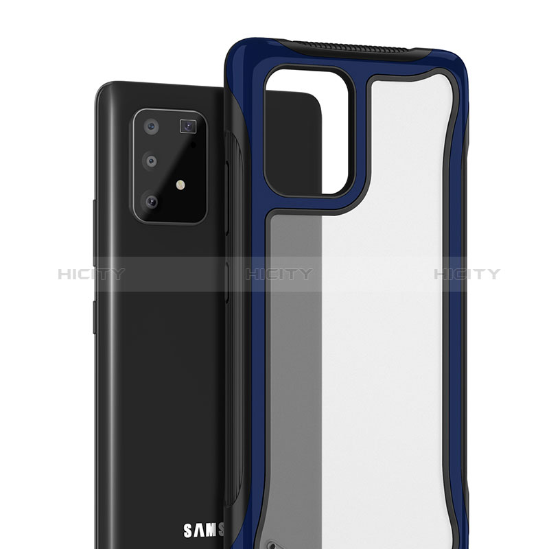 Custodia Silicone Trasparente Laterale 360 Gradi Cover per Samsung Galaxy S10 Lite