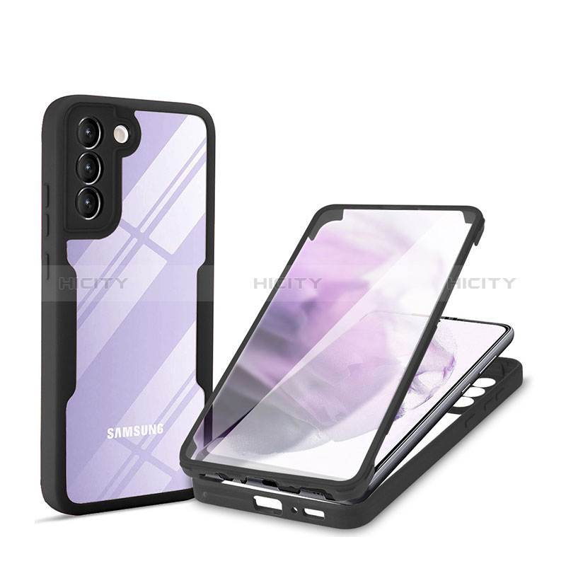 Custodia Silicone Trasparente Laterale 360 Gradi Cover per Samsung Galaxy S24 5G