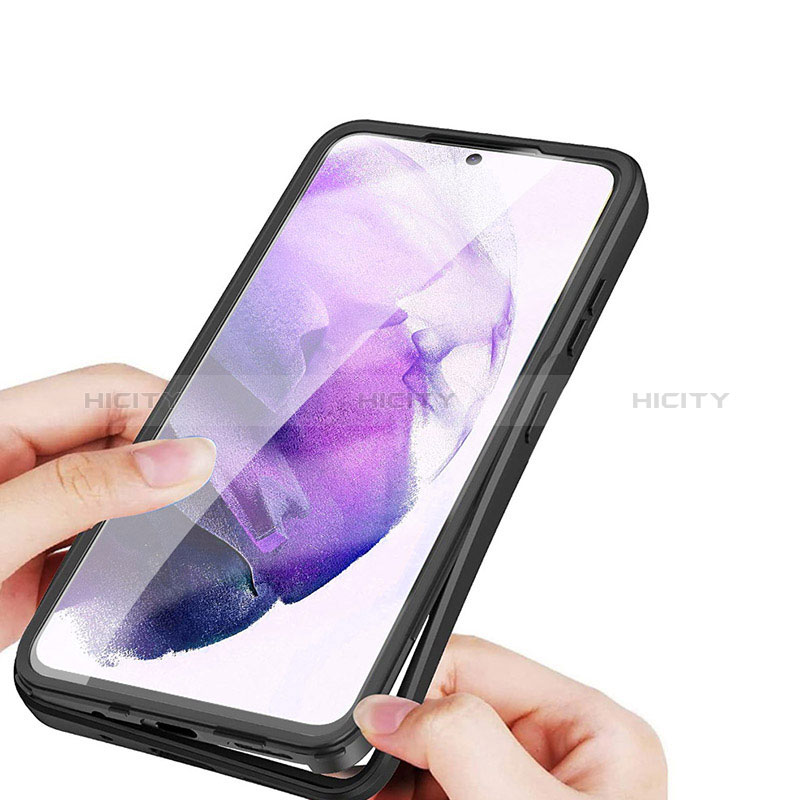 Custodia Silicone Trasparente Laterale 360 Gradi Cover per Samsung Galaxy S24 5G