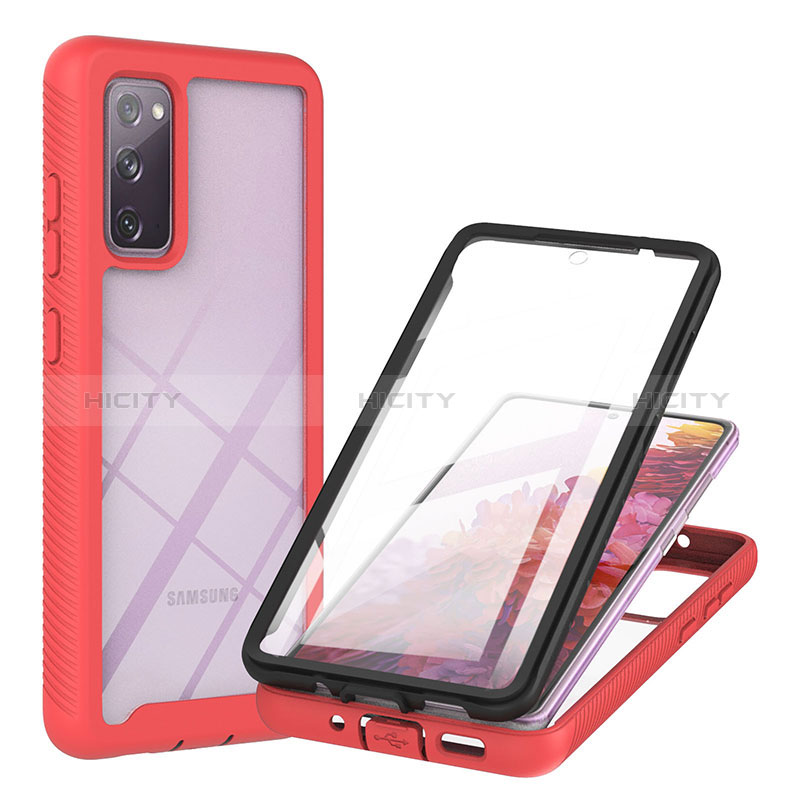 Custodia Silicone Trasparente Laterale 360 Gradi Cover YB2 per Samsung Galaxy S20 FE 5G