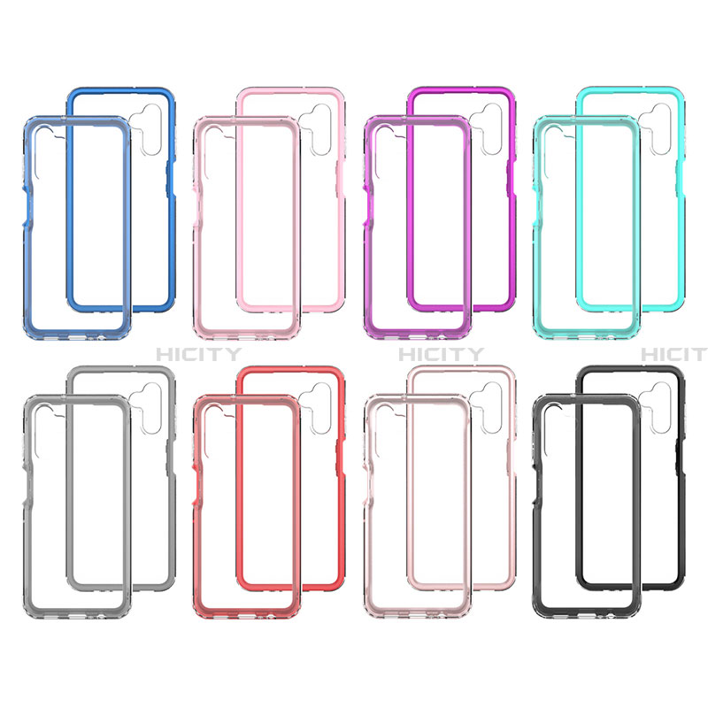 Custodia Silicone Trasparente Laterale 360 Gradi Cover ZJ1 per Samsung Galaxy A13 5G