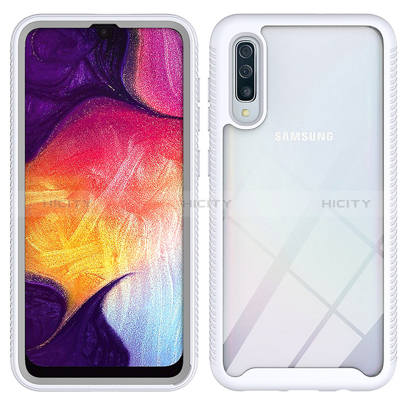 Custodia Silicone Trasparente Laterale 360 Gradi Cover ZJ1 per Samsung Galaxy A50S