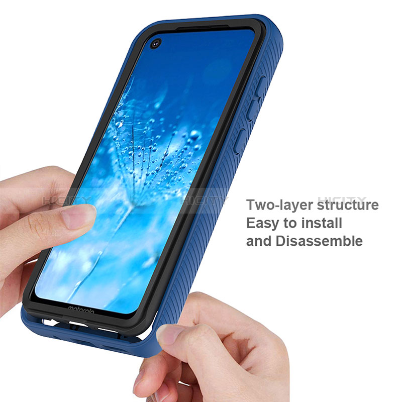 Custodia Silicone Trasparente Laterale 360 Gradi Cover ZJ1 per Samsung Galaxy S20 5G