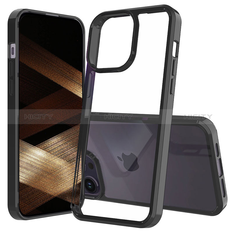 Custodia Silicone Trasparente Laterale 360 Gradi Cover ZJ2 per Apple iPhone 13 Pro