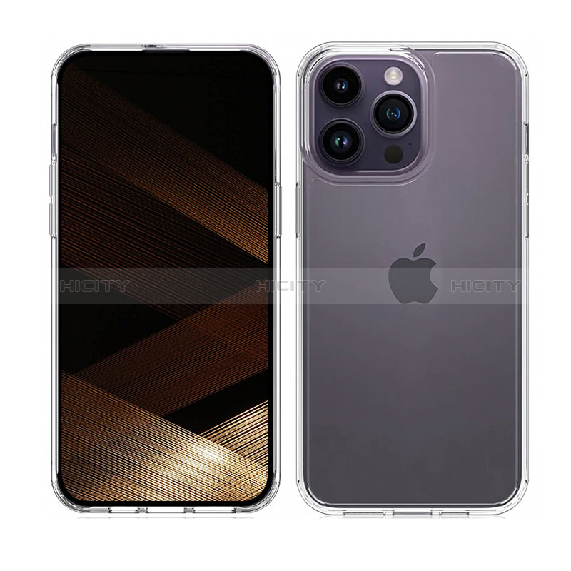 Custodia Silicone Trasparente Laterale 360 Gradi Cover ZJ2 per Apple iPhone 13 Pro