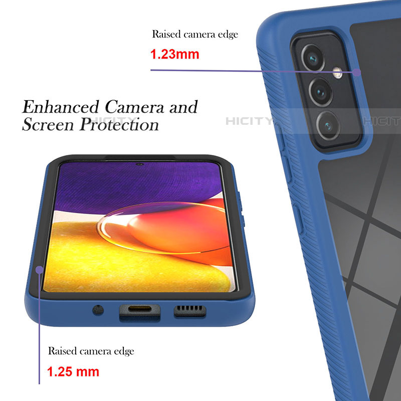 Custodia Silicone Trasparente Laterale 360 Gradi Cover ZJ2 per Samsung Galaxy A05s